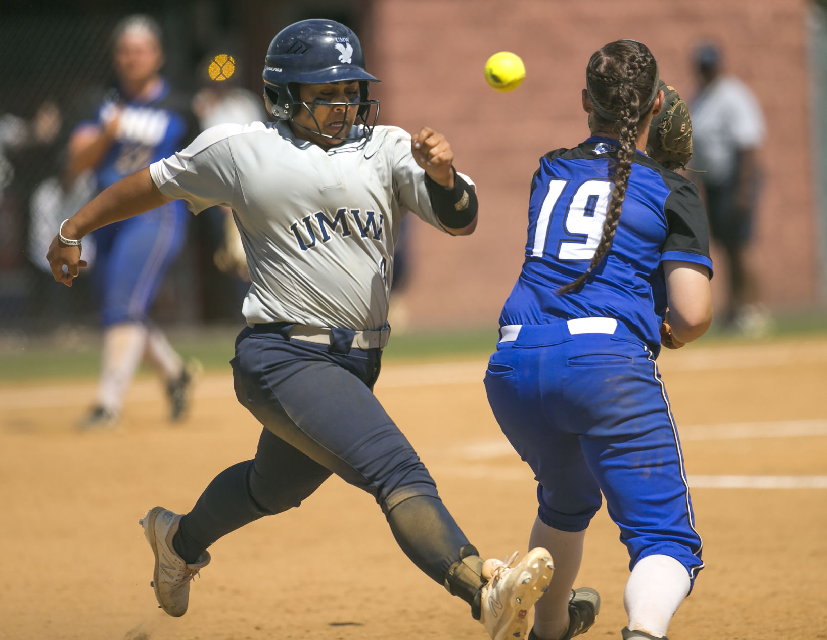 Christopher Newport at UMW softball